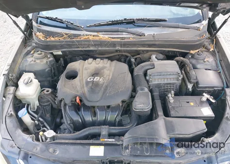 2011 Hyundai Sonata Gls from USA, damaged, VIN 5NPEB4AC4BH090405